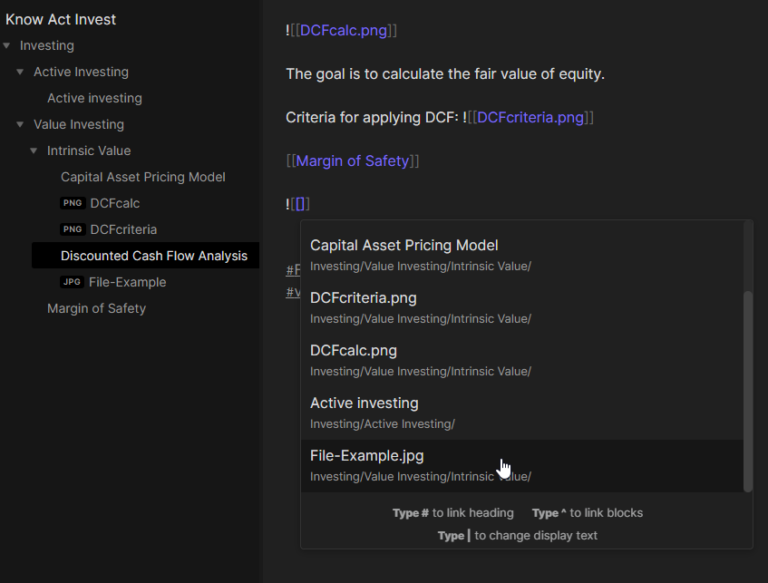 Zettelkasten in Obsidian 5 My Experience Know Act Invest